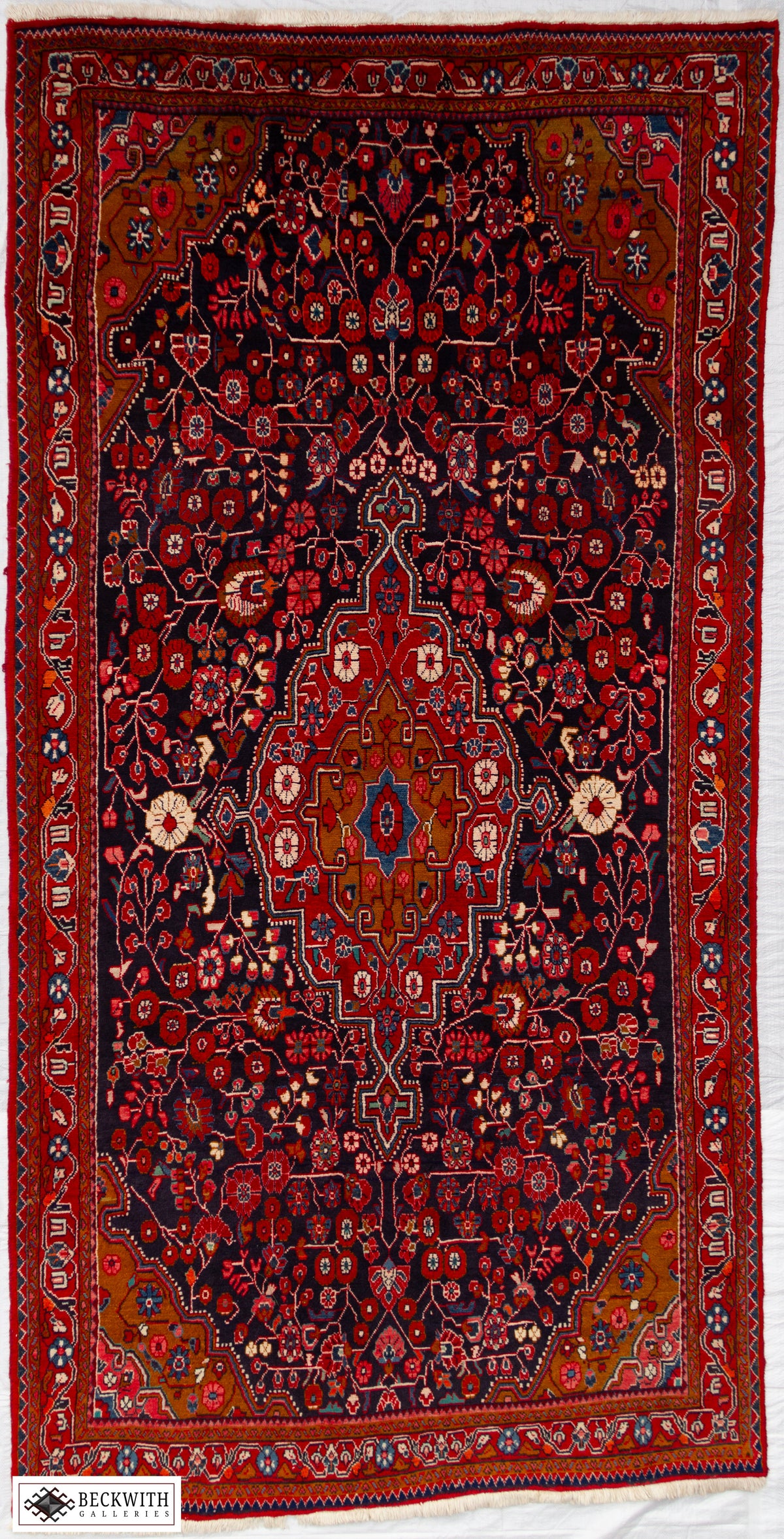 Vintage Hamadam 5'4" x 10'4"