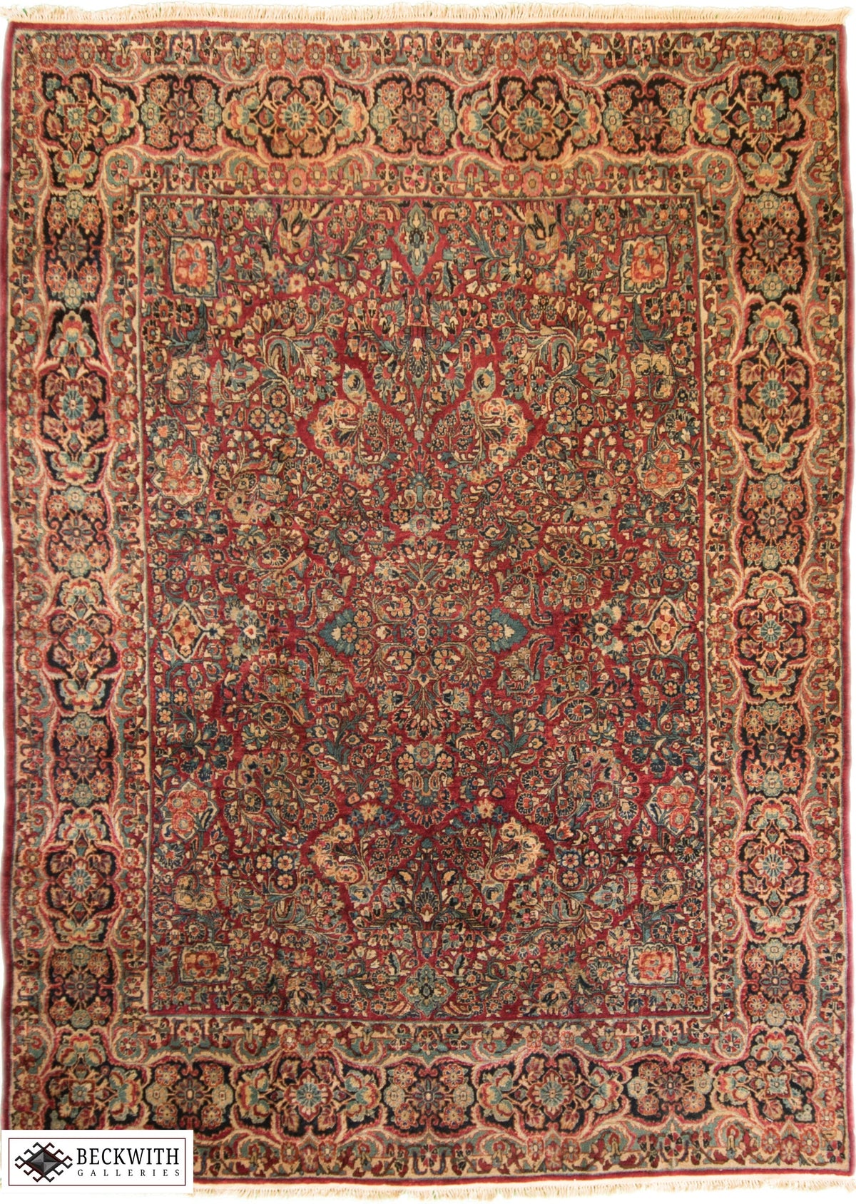 Antique Sarouk 9x12