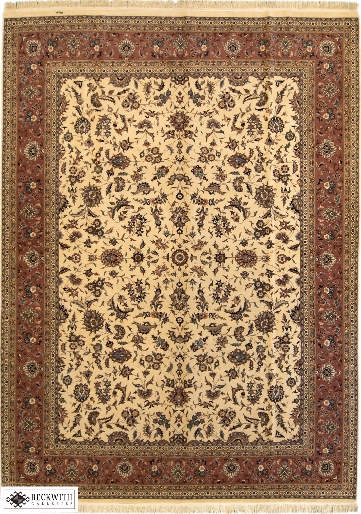 Extra Fine Tabriz 9 x 12