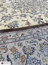 Kashan Kurk Wool 8x10