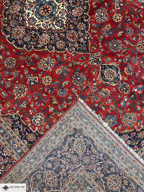 Vintage Kashan 9x12