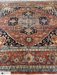 Vintage Indo Heriz 11'10" x 11'10"