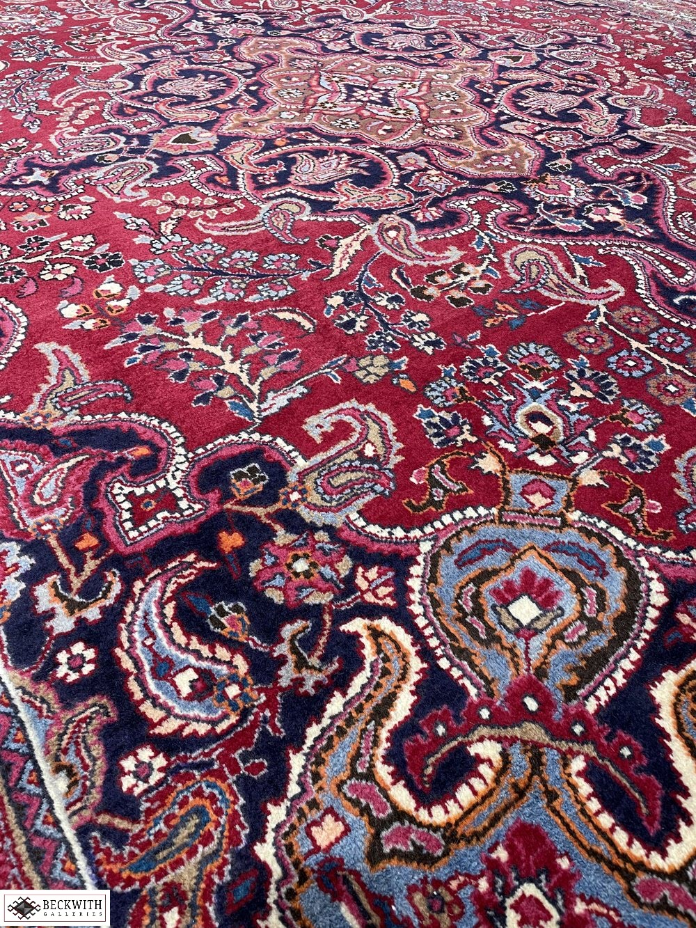 Vintage Mashad 9x12