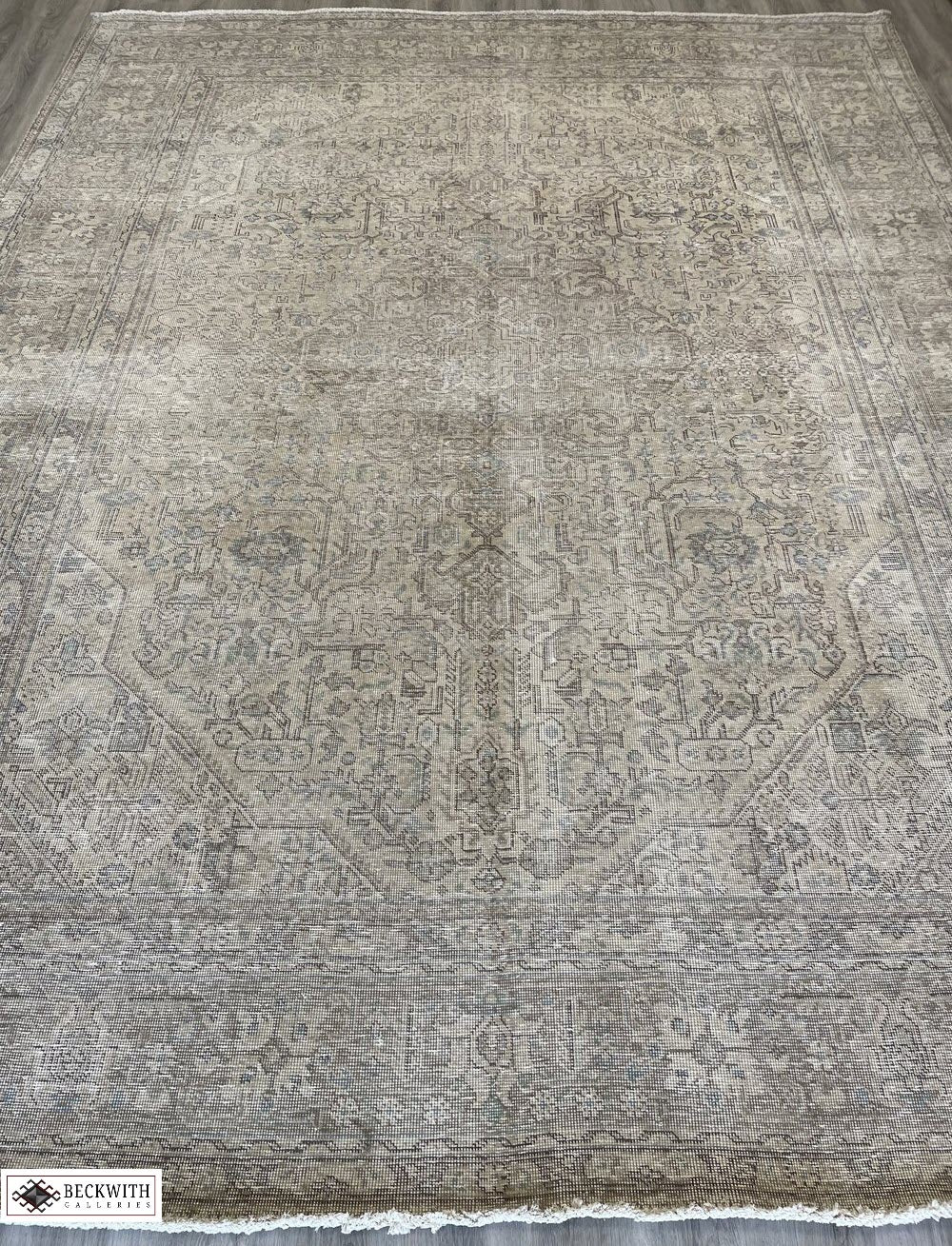 Vintage Tabriz 9x12