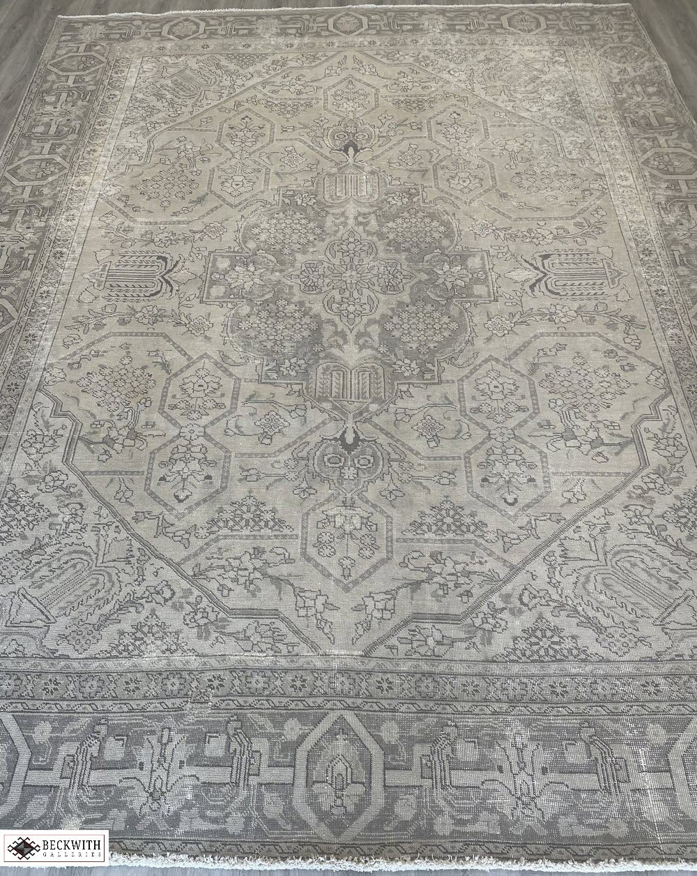 Vintage Tabriz 9'0" x 12'0"