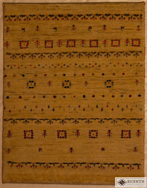 Gabbeh 34 X 27 Rug