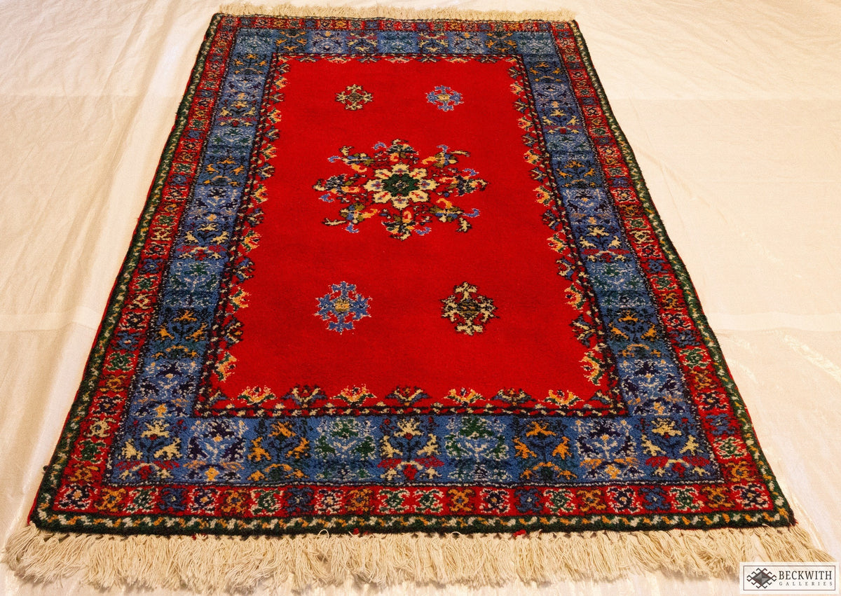 Vintage Sarouk 66 X 43 Rug
