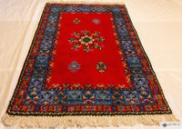 Vintage Sarouk 66 X 43 Rug