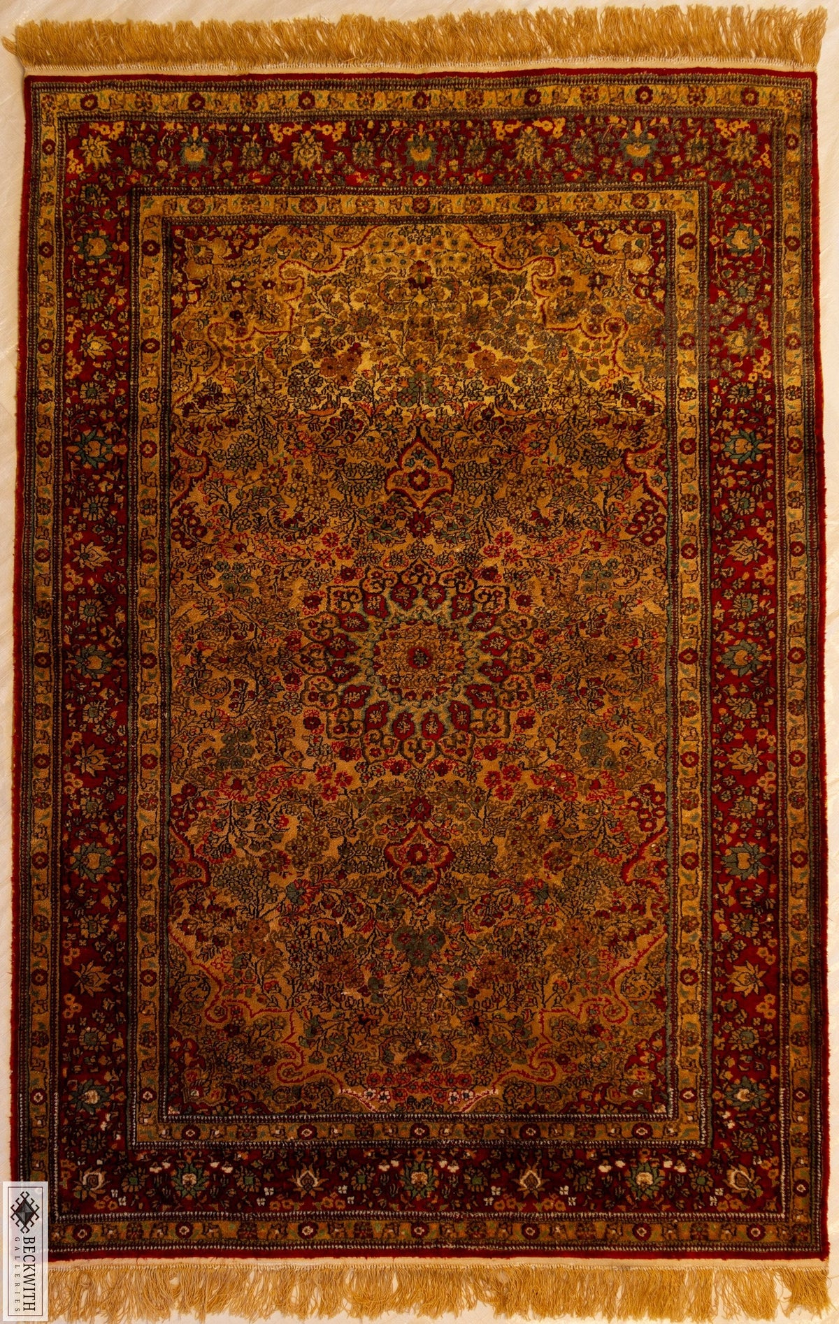 Vintage Sino Qum 511 X 4 Rug