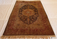 Vintage Sino Qum 61 X 42 Rug