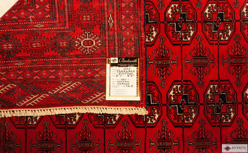 Vintage Turkomen 61 X 42 Rug