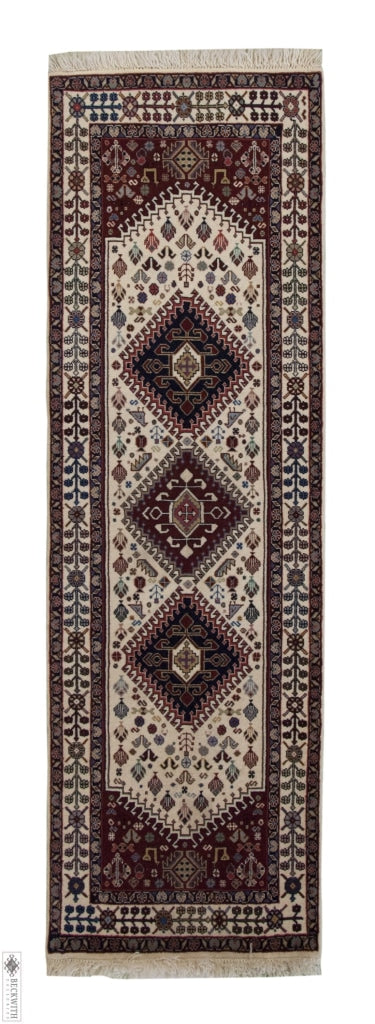 Abadeh Runner Ivory 22X67 Rug