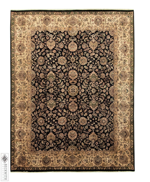 Agra Black 8X10 Rug
