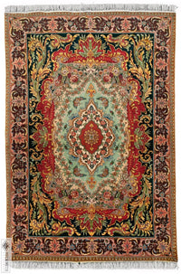 Antique Tabriz Multi 5X7 Rug
