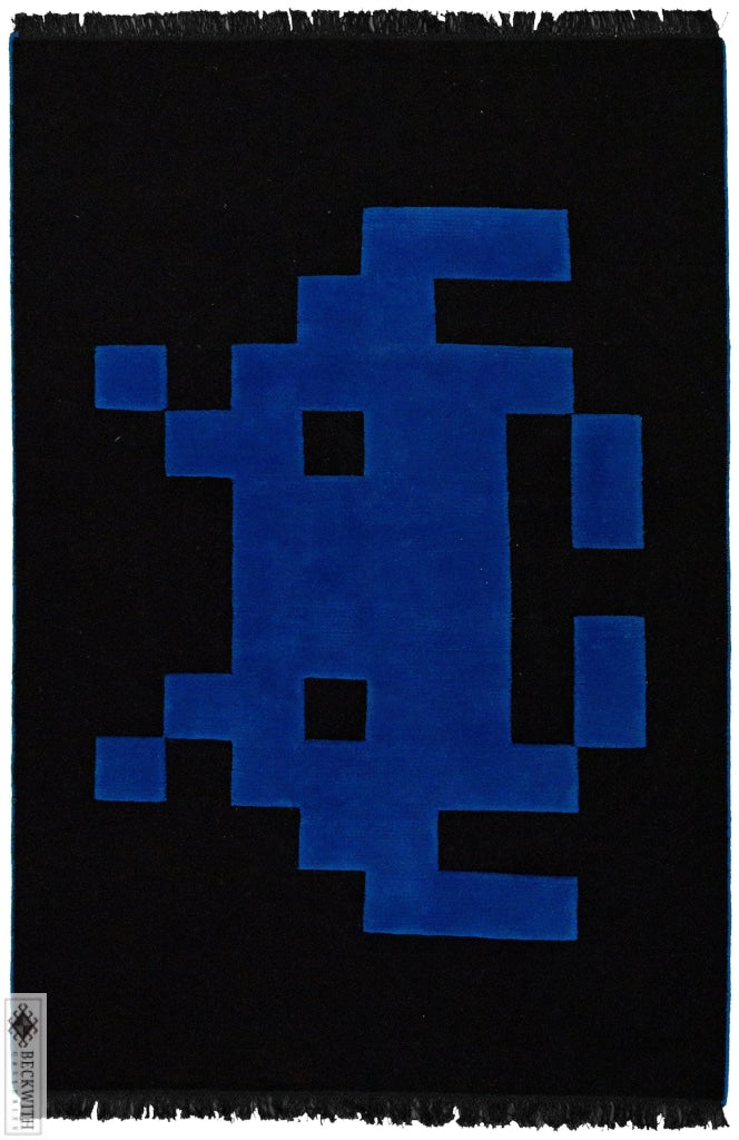 Arcade Collection Black 5X8 Rug