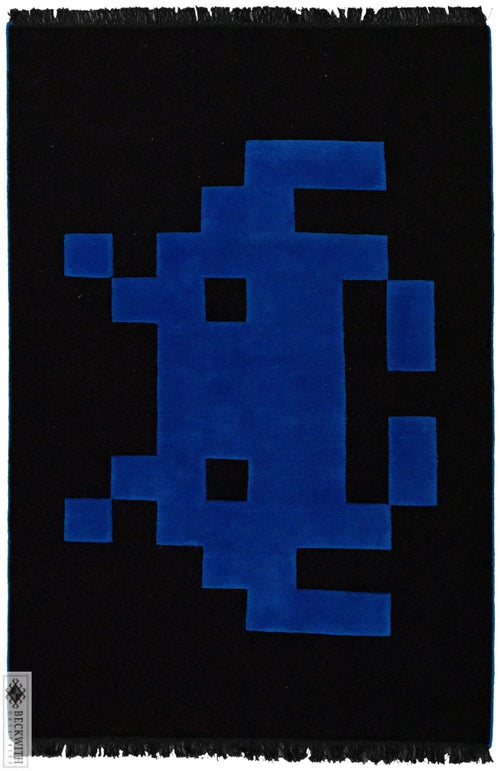 Arcade Collection Black 5X8 Rug