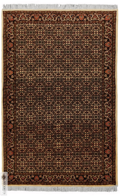 Bidjar Ivory 4X6 Rug