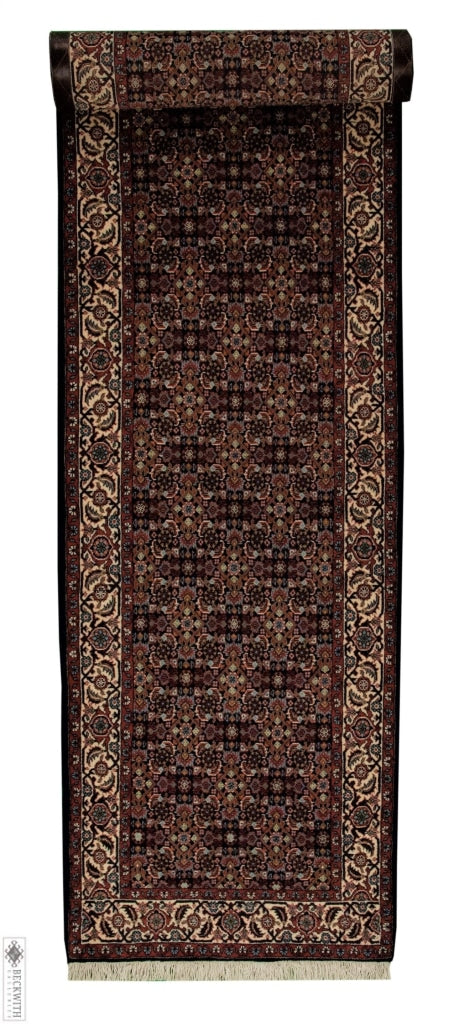 Bidjar Runner Navy 24X99 Rug