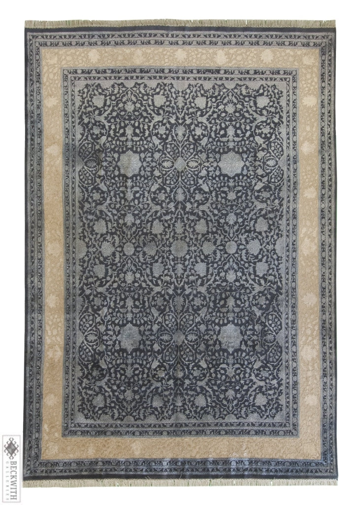 Bt Collection Grey 9X12 Rug