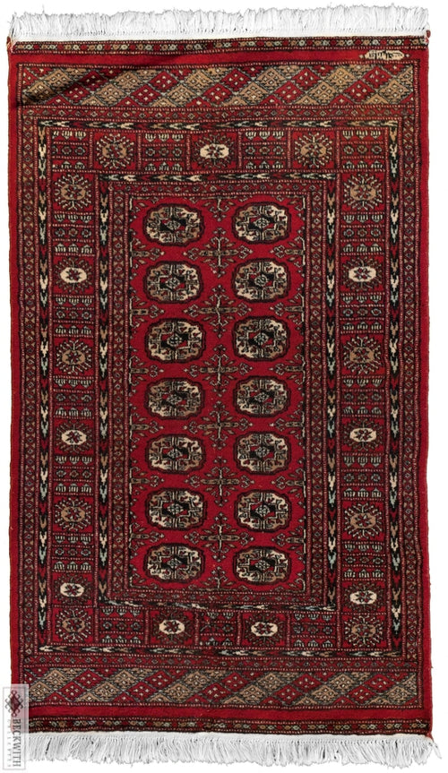 Bukhara Red 3X5 Rug