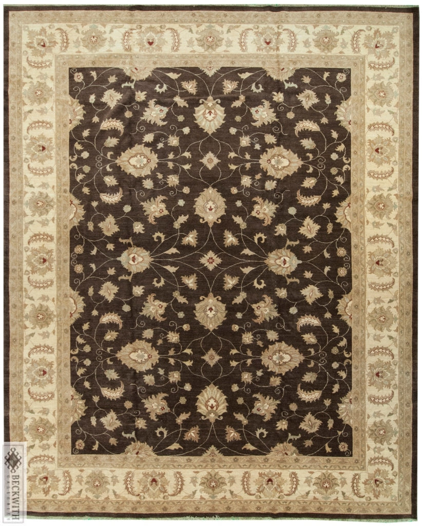 Chobi Brown 12.3X15.9 Rug