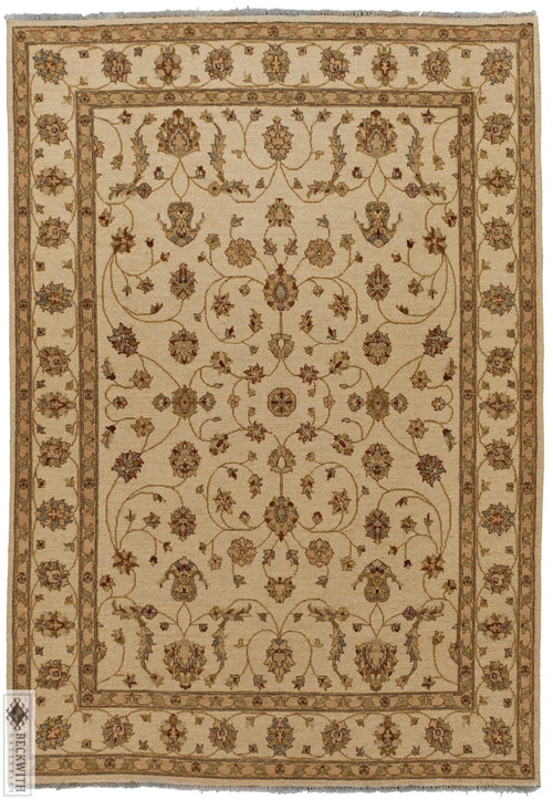 Chobi Collection Beige 5 X 8 Rug