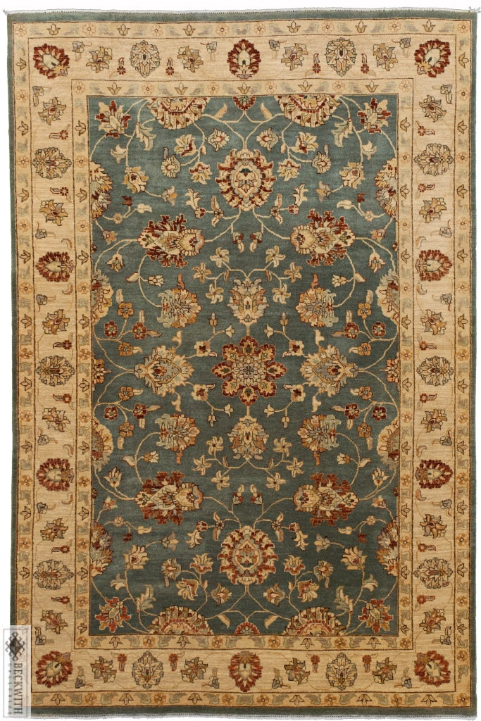 Chobi Collection Blue 7 X 10 Rug