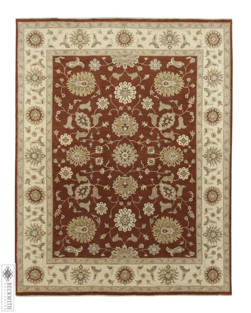 Chobi Collection Rust 8 X 10 Rug