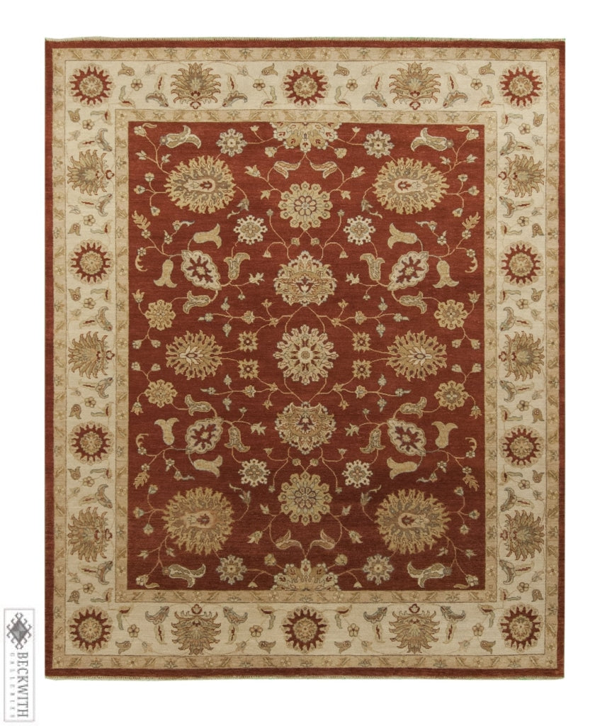 Chobi Collection Rust 8 X 10 Rug