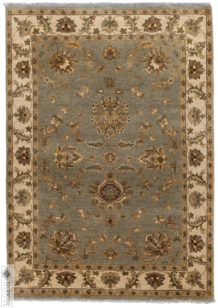 Chobi Green 4X 6 Rug