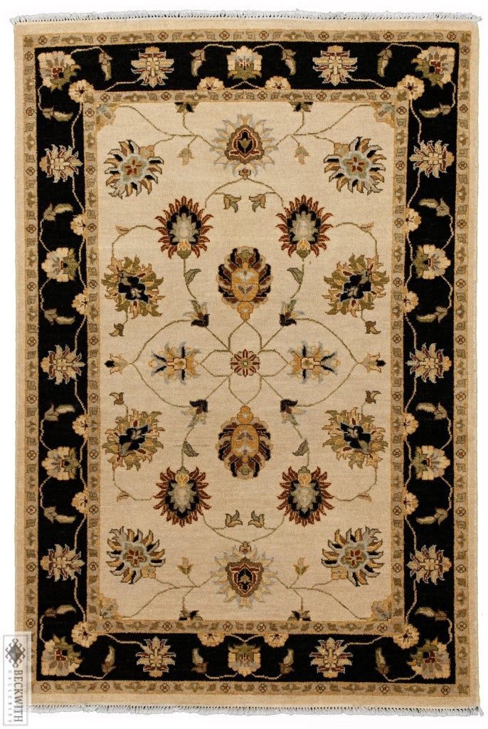 Chobi Ivory 4X6 Rug