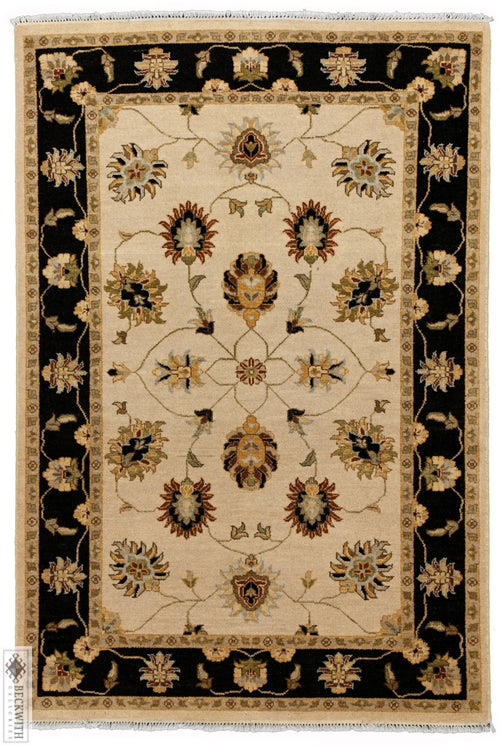 Chobi Ivory 4X6 Rug