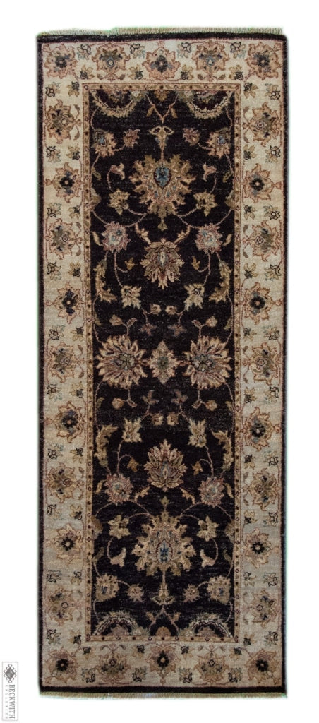 Chobi Runner Black 26X65 Rug