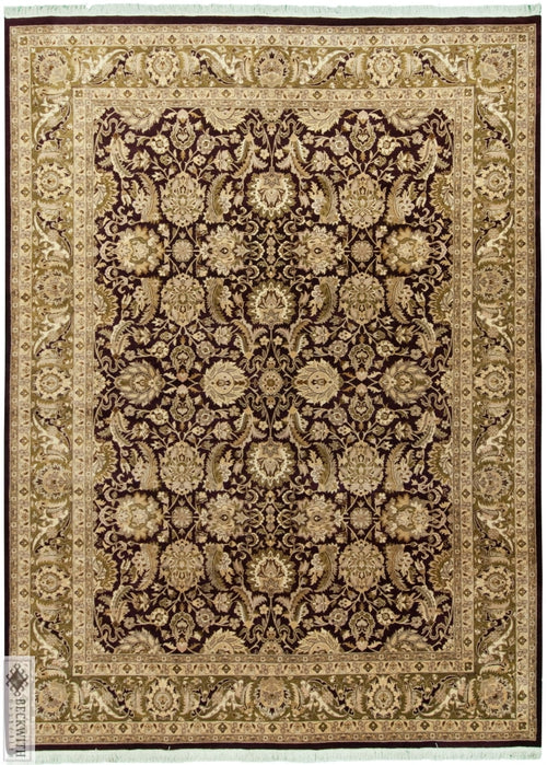 Classical 1818 Burgundy 9X12 Rug