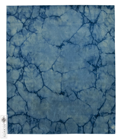 Dip Dyed Blue 8X10 Rug