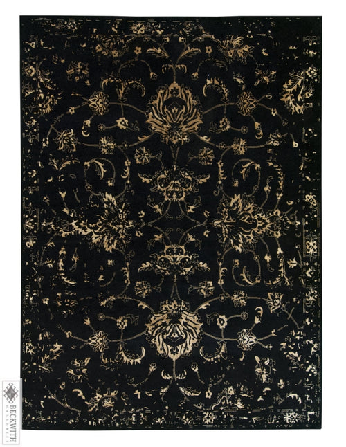 Fever Black 9X12 Rug