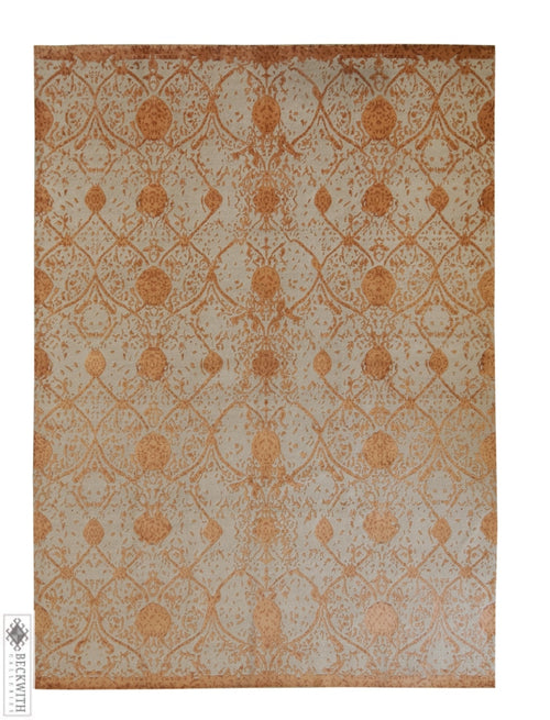 Fever Orange 9X12 Rug
