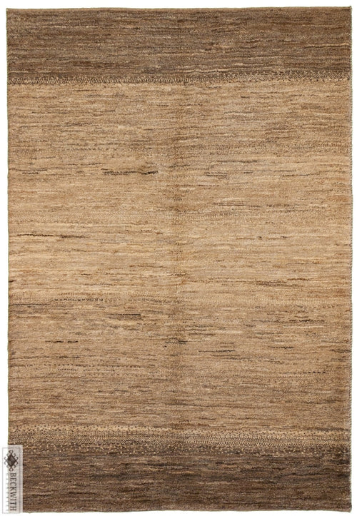 Gabbeh Brown 5X7 Rug