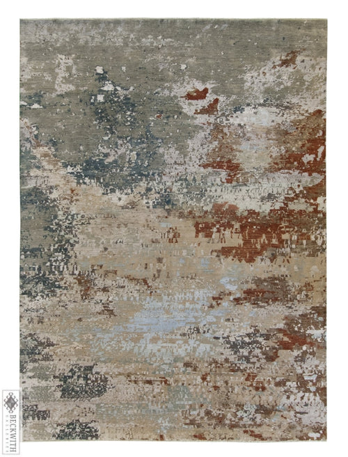 Galaxy Collection Multi 9 X 12 Rug