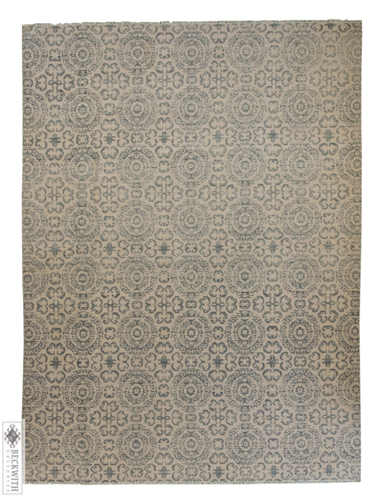 Ganga Collection Beige 9X12 Rug