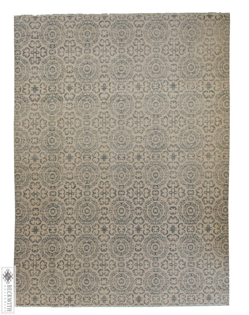 Ganga Collection Beige 9X12 Rug