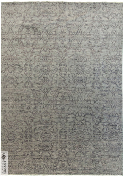 Ganga Collection Grey 10 X 14 Rug