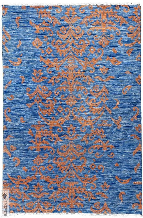 Ganga Collection Grey 5 X 8 Rug
