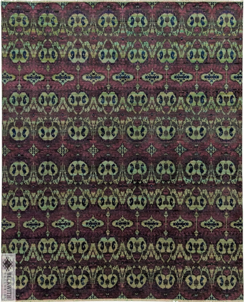 Ganga Collection Purple 8 X 10 Rug