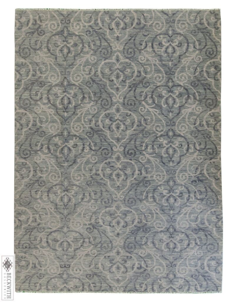 Ganga Collection Turquoise 9X12 Rug