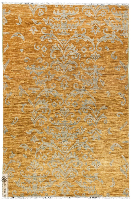 Ganga Yellow 4X6 Rug