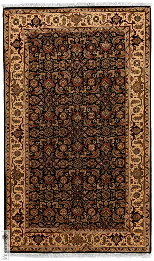 Herati Collection Black 3 X 5 Rug
