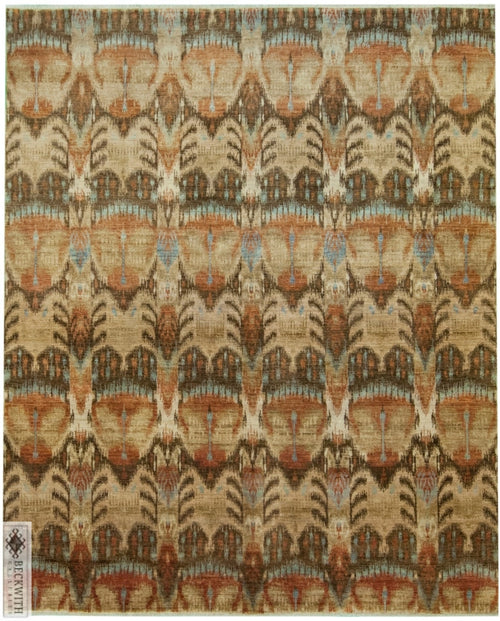 Ikat Beige 8X10 Rug