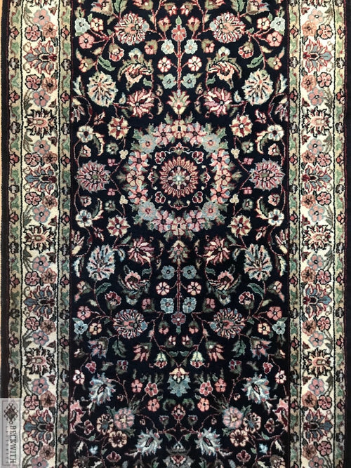 Indo Tabriz 9 X 22 Rug