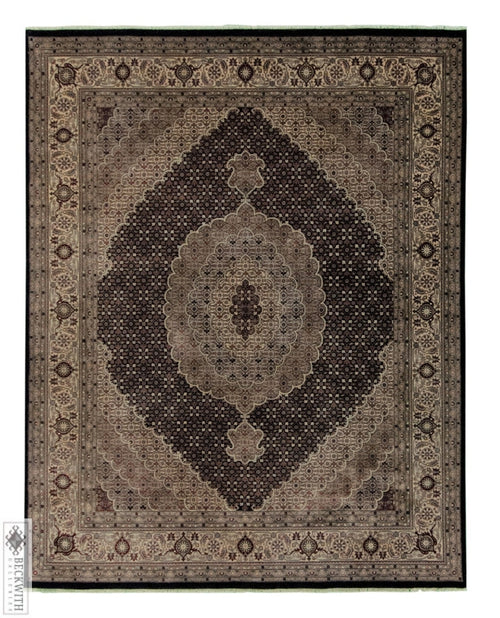 Indo Tabriz Ivory 8 X 10 Rug